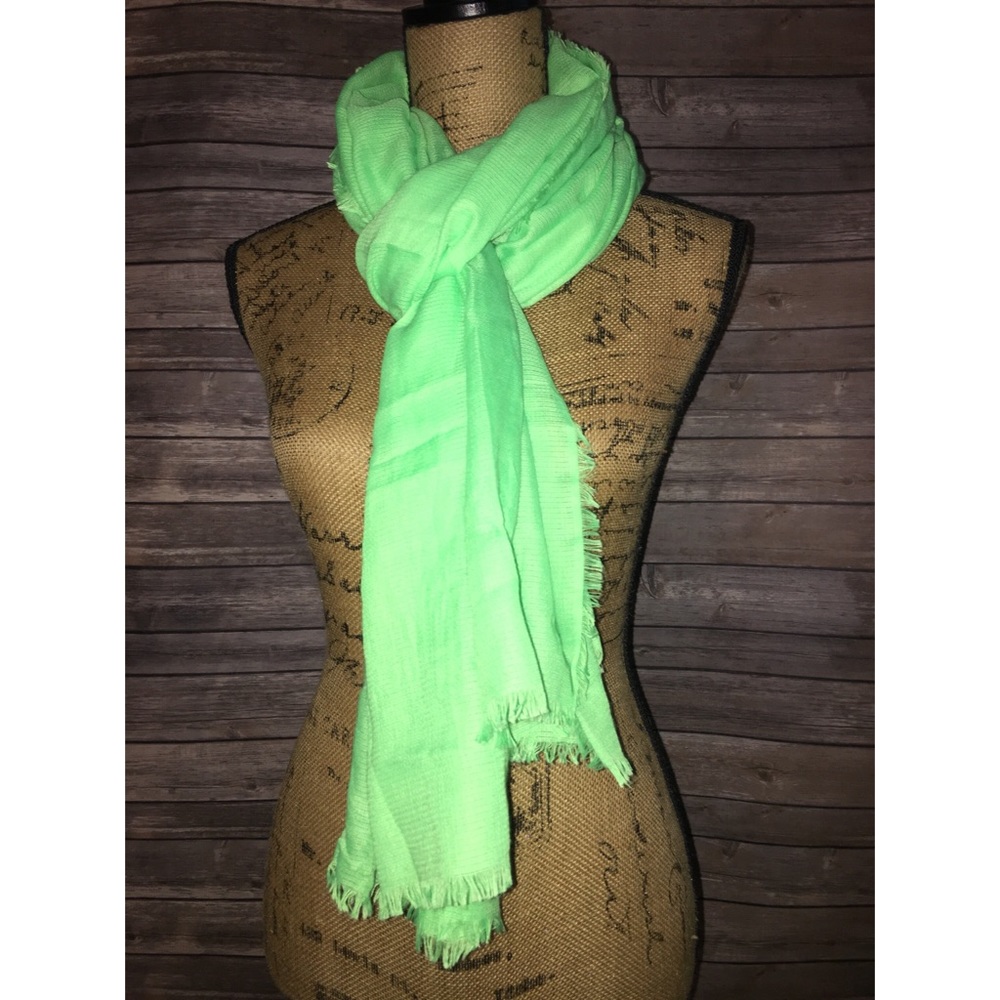🧣Lime Green Scarf